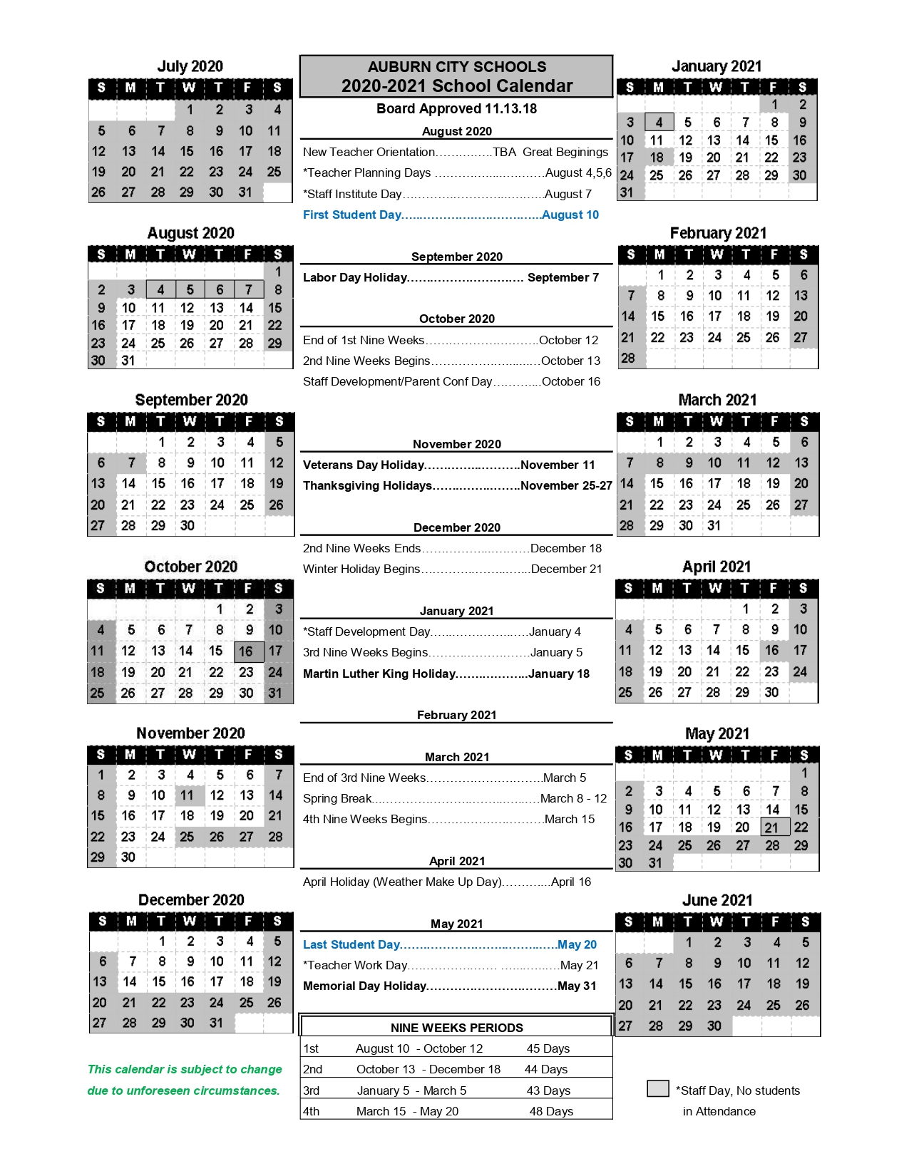 Lee University Academic Calendar Customize And Print