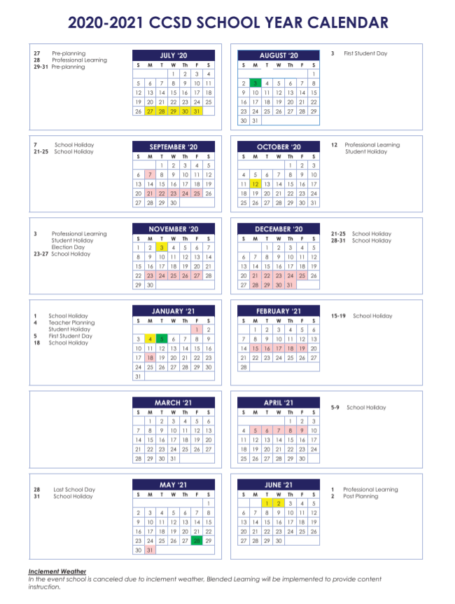 Cherokee County Schools Calendar 2021 And 2022